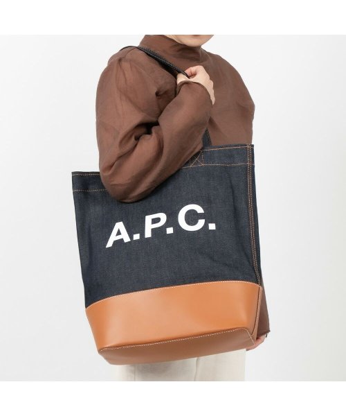 A.P.C.(アーペーセー)/APC アーペーセー A.P.C. CODDP M61444 トートバッグ メンズ レディース バック 手提げバッグ 肩掛け デニム カジュアル A4 軽量 シ/img07