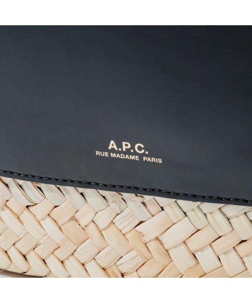 A.P.C.(アーペーセー)/アーペーセー A.P.C. PLAAB F61586 かごバッグ レディース トートバッグ ショルダーバッグ APC カジュアル panier zoe smal/img06