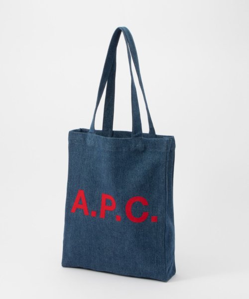 A.P.C.(アーペーセー)/アーペーセー A.P.C. COFBW M61442 トートバッグ メンズ バック 手提げ 鞄 ロゴ コットン デニム プレゼント お祝い 記念 お出かけ トー/img02