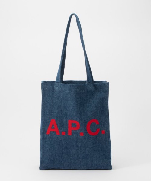 A.P.C.(アーペーセー)/アーペーセー A.P.C. COFBW M61442 トートバッグ メンズ バック 手提げ 鞄 ロゴ コットン デニム プレゼント お祝い 記念 お出かけ トー/img04