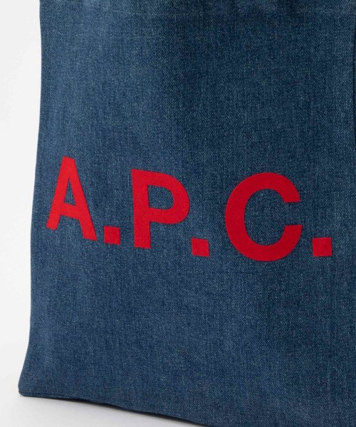 A.P.C.(アーペーセー)/アーペーセー A.P.C. COFBW M61442 トートバッグ メンズ バック 手提げ 鞄 ロゴ コットン デニム プレゼント お祝い 記念 お出かけ トー/img06