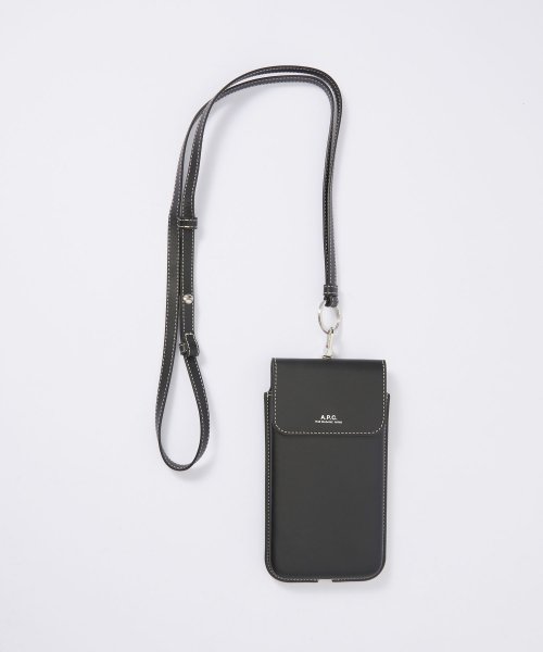 A.P.C.(アーペーセー)/アーペーセー A.P.C. PXAWV M63507 ショルダーバッグ レディース バック スマホショルダー ネックポーチ フォンケース ホルダー ストラップ /img02