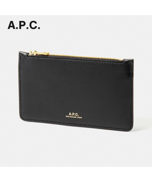 A.P.C.(アーペーセー)/APC アーペーセー A.P.C. PXAWV F63276 カードケース メンズ レディース ミニ財布 ビジネス フラグメントケース 無地 シンプル スリム /img01
