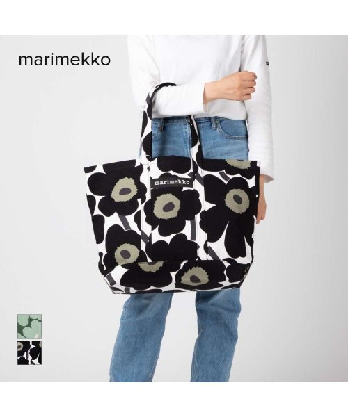 Marimekko(マリメッコ)/マリメッコ Marimekko トートバッグ レディース バック 手提げバッグ コットントート 花柄 ピエニ ウニッコ PERUSKASSI PIENI UNI/img01