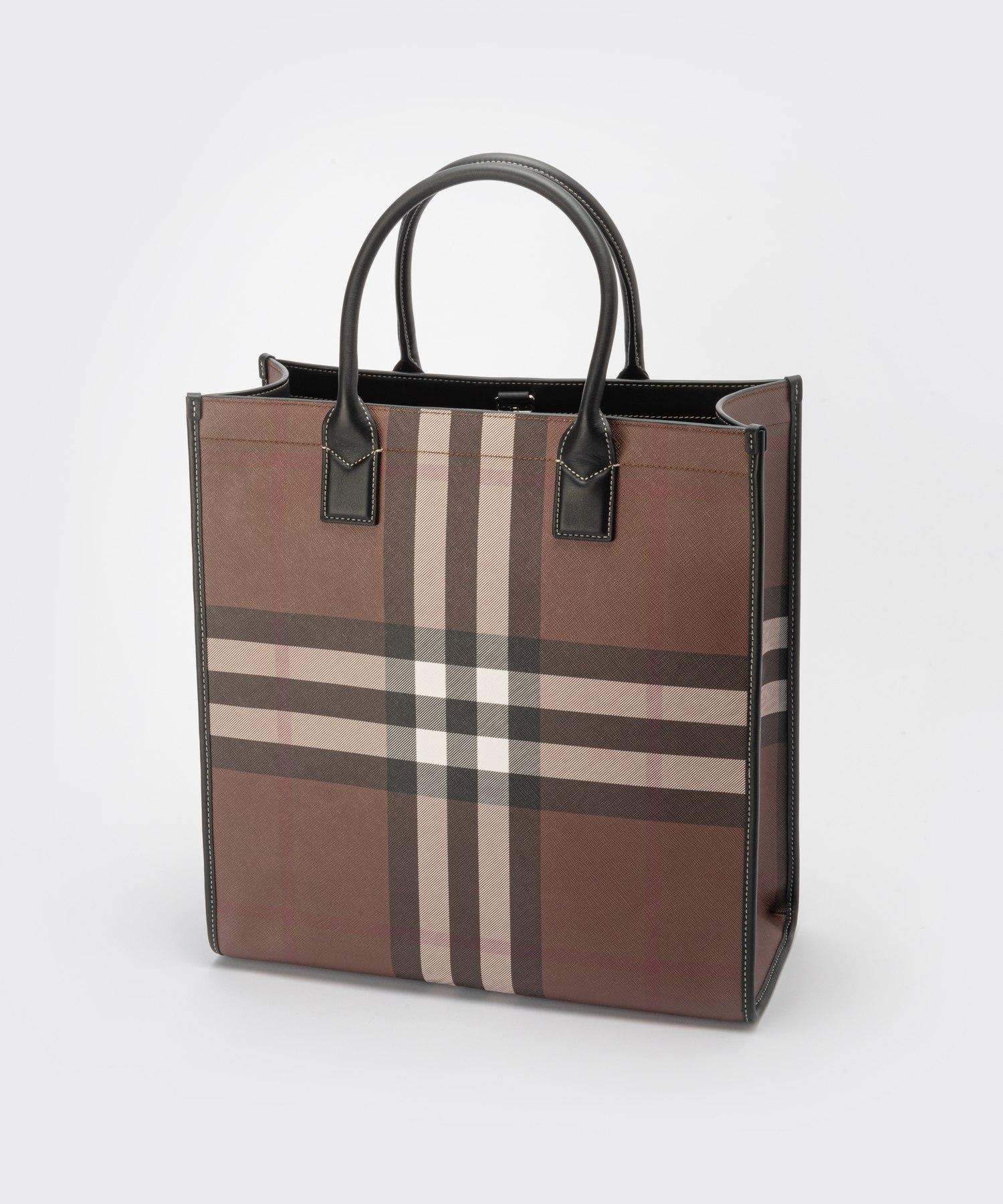 バーバリー BURBERRY 8049117 トートバッグ メンズ レディース バッグ ハンドバッグ 斜め掛け チェック レザー カジュアル 肩掛け  手提げ 鞄