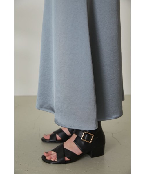 セール】Lower flare satin SK(505240263) | リムアーク(RIM.ARK  