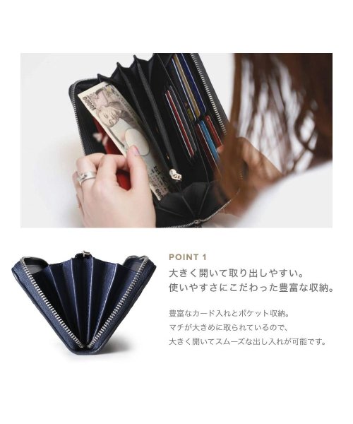 GUIONNET(GUIONNET)/GUIONNET 長財布 イントレチャート PG101 INTRECCIATO ROUND FASTNER LONG WALLET ラウンドファスナー レディー/img07