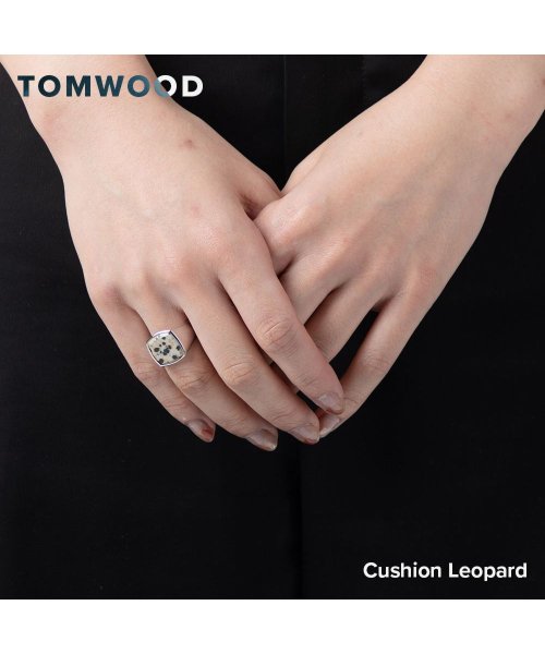 TOMWOOD(トムウッド)/トムウッド TOM WOOD R74HQLEO01 S925 リング レディース アクセサリー 指輪 クッション レオパード Cushion Leopard ジ/img01