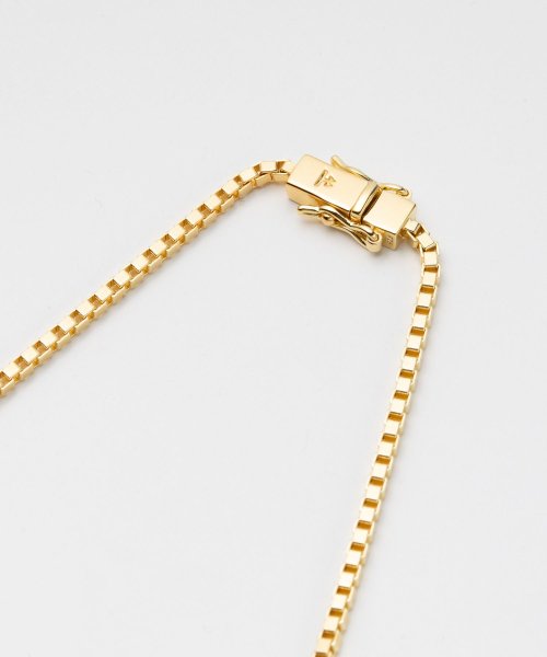 TOMWOOD(トムウッド)/TOM WOOD ネックレス N01019VBX01S925 9k Square chain gold トムウッド メンズ レディース アクセサリー スクエアチ/img04