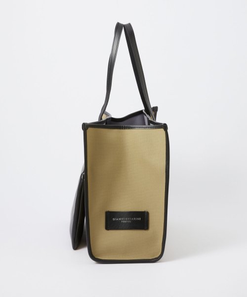 ジャンニキアリーニ GIANNI CHIARINI マルチェッラ Mサイズ トートバッグ MARCELLA レディース BS6850 ジャンニキャリーニ ハンド CORDA マルチェッラ ジャンニ MILITARE また