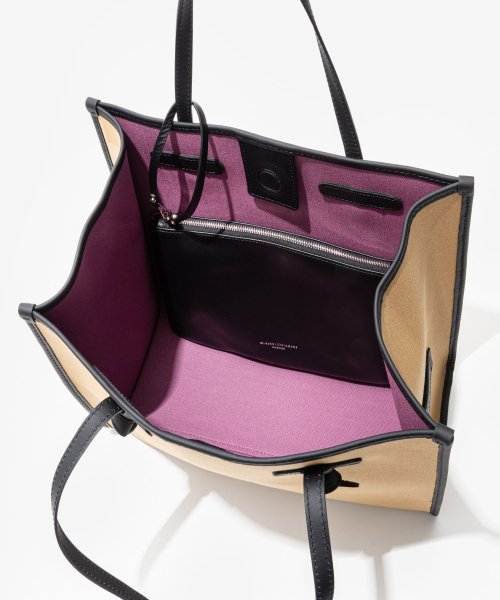 ジャンニキアリーニ GIANNI CHIARINI マルチェッラ Mサイズ トートバッグ MARCELLA レディース BS6850 ジャンニキャリーニ ハンド CORDA マルチェッラ ジャンニ MILITARE また