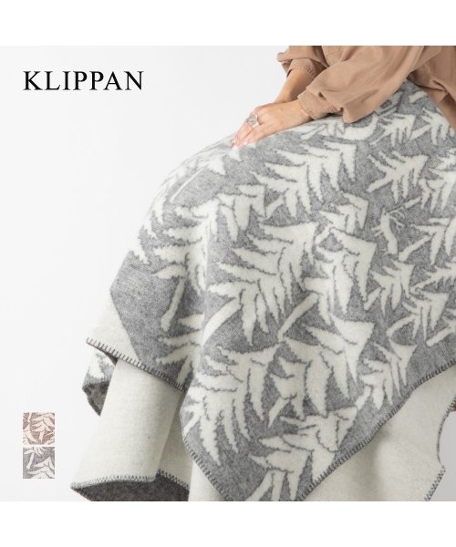 KLIPPAN(KLIPPAN)/クリッパン KLIPPAN ブランケット 2251 ハウスインザフォレスト HOUSE IN THE FOREST 雑貨 ひざ掛け ラムウール 北欧 生地 イン/img01