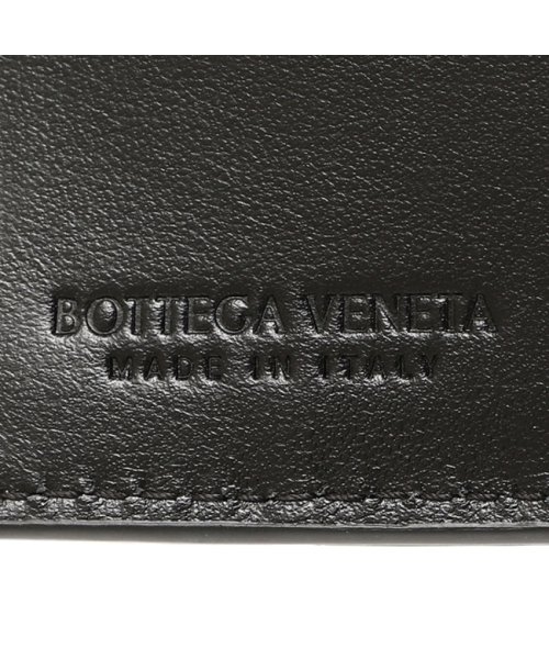 BOTTEGA VENETA(ボッテガ・ヴェネタ)/ボッテガヴェネタ 三つ折り財布 フラグメントケース カセット ミニ財布 ブラック ゴールド レディース BOTTEGA VENETA 719424 8425/img06