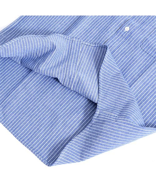 CavariA(キャバリア)/パナマホリゾンタルカラー7分袖シャツ　カジュアルシャツ/img16
