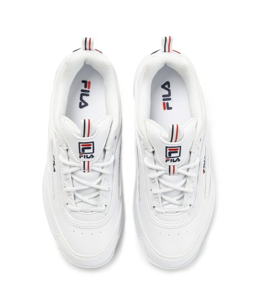 FILA（Shoes）(フィラ（シューズ）)/Distorter Premium/ ディストーター プレミアム カジュアル厚底スニーカー ユニセックス / ホワイト/img01