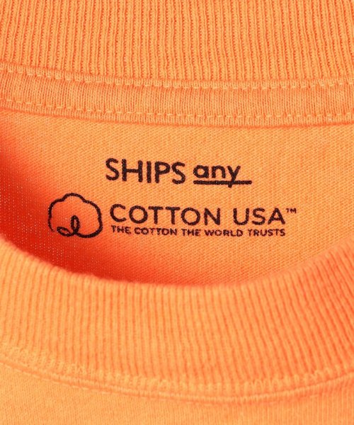 SHIPS any MEN(シップス　エニィ　メン)/SHIPS any: "COTTON USA" ヘビーウェイト ポケット 長袖 Tシャツ (ロンT)/img03