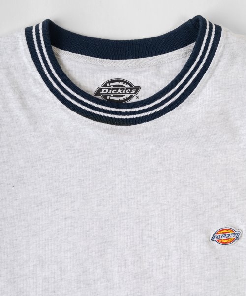 Dickies(Dickies)/【Dickies/ディッキーズ】 リブライン ミニロゴワッペン＆袖切替え クルーネックTシャツ/ 半袖Tシャツ/img38