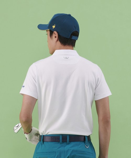 le coq sportif GOLF (ルコックスポルティフ（ゴルフ）)/EXcDRY半袖ポロシャツ (吸汗速乾/UV CUT(UPF15)/高速ドライ/EXcDRY D－Tec（エクシードライ　ディーテック【アウトレット】/img10