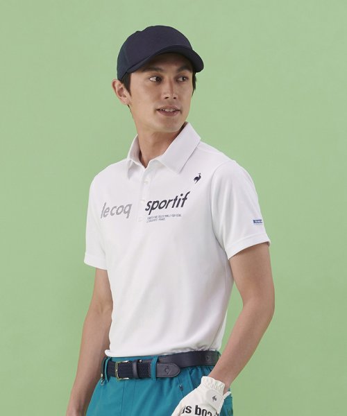 le coq sportif GOLF (ルコックスポルティフ（ゴルフ）)/EXcDRYロゴ半袖シャツ (吸汗速乾/UV CUT(UPF15)/高速ドライ/EXcDRY D－Tec（エクシードライ　ディーテック【アウトレット】/img15