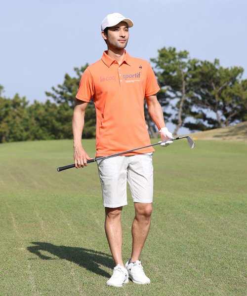 le coq sportif GOLF (ルコックスポルティフ（ゴルフ）)/EXcDRYロゴ半袖シャツ (吸汗速乾/UV CUT(UPF15)/高速ドライ/EXcDRY D－Tec（エクシードライ　ディーテック【アウトレット】/img17