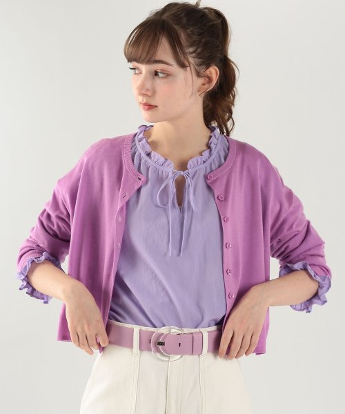 To b. by agnes b. OUTLET(トゥー　ビー　バイ　アニエスベー　アウトレット)/【Outlet】 WG58 CARDIGAN To b. カラーカーディガン/img02