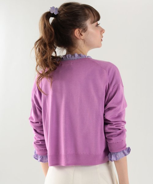 To b. by agnes b. OUTLET(トゥー　ビー　バイ　アニエスベー　アウトレット)/【Outlet】 WG58 CARDIGAN To b. カラーカーディガン/img04