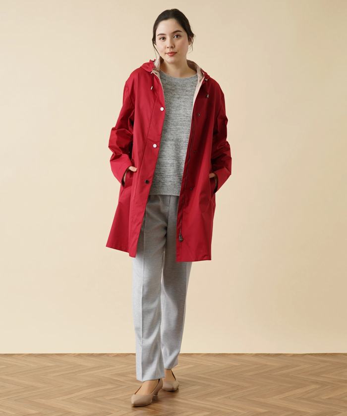 レリアンフーデット パーカー コート