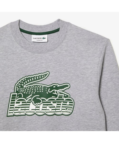 LACOSTE Mens(ラコステ　メンズ)/ニューグラフィックプリントクルーネックスウェット/img09