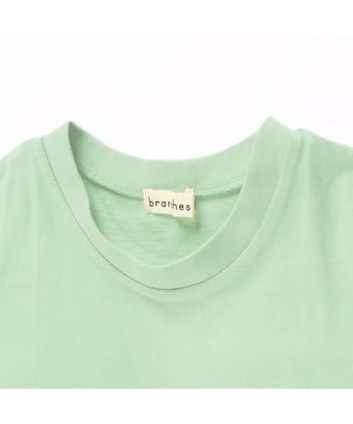 BRANSHES(ブランシェス)/【WEB限定 / USAコットン】シンプル半袖Tシャツ/img34