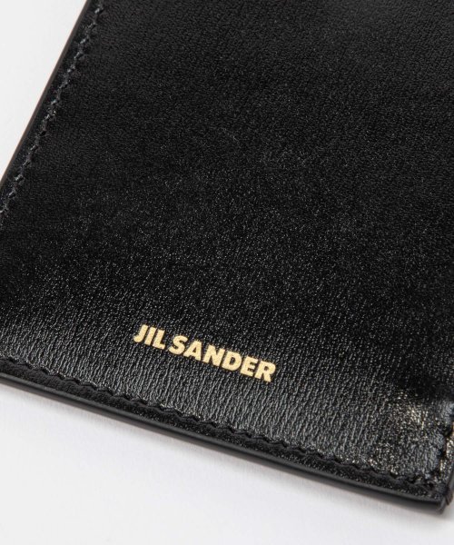 ジルサンダー カードケース レディース JIL SANDER J07UI0004 P4841 ファッション小物 カードホルダー ビジネス レザー ロゴ シンプル ファッション小物
