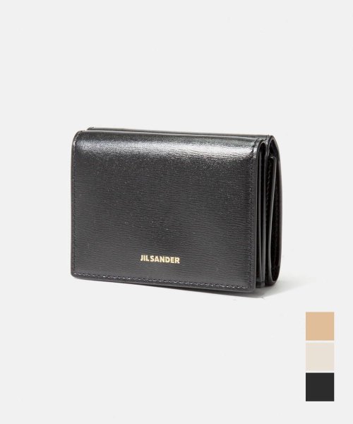 ジルサンダー JIL SANDER J07UI0011 P4840 三つ折り財布 ベビーウォレット メンズ レディース 財布 ミニ財布 コンパクト財布 レザー メンズ 財布 レディース また