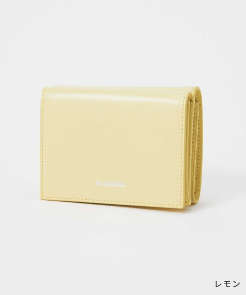 ジルサンダー JIL SANDER J07UI0011 P4840 三つ折り財布 ベビーウォレット メンズ レディース 財布 ミニ財布 コンパクト財布 レザー メンズ 財布 レディース また