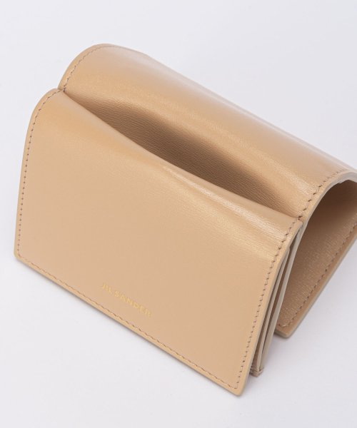 ジルサンダー JIL SANDER J07UI0011 P4840 三つ折り財布 ベビーウォレット メンズ レディース 財布 ミニ財布 コンパクト財布 レザー メンズ 財布 レディース また