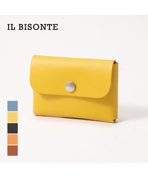 IL BISONTE(イルビゾンテ)/イル ビゾンテ IL BISONTE SCC100 PV0039 カードケース メンズ レディース ファッション小物 ビジネス キーケース キーリング 名刺入れ/img01