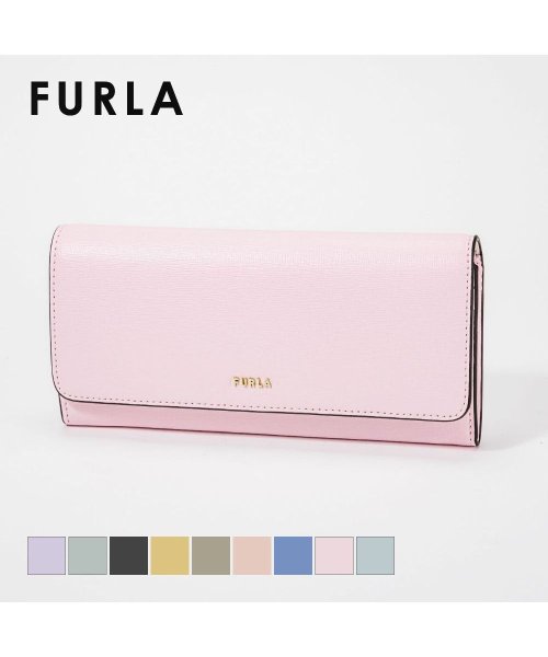 FURLA(フルラ)/フルラ FURLA 長財布 レディース 財布 バビロン BABYLON キレカジ 無地 シンプル コンチネンタルウォレット イエロー ブラック PCY3UNO－/img01