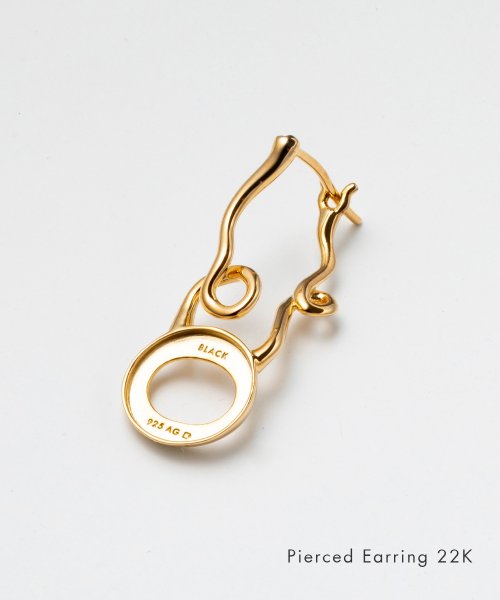 MARIA BLACK(マリアブラック)/マリアブラック MARIA BLACK 100811YG ピアス Samir Earring Gold HP レディース アクセサリー サミル 片耳販売 シルバ/img01