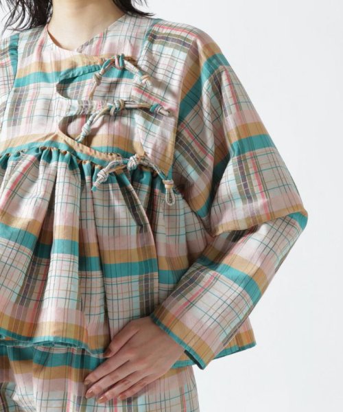 BEAVER(ビーバー)/RHODOLIRION/ロドリリオン RABARI SHIRT －RHODO PLAID/img05