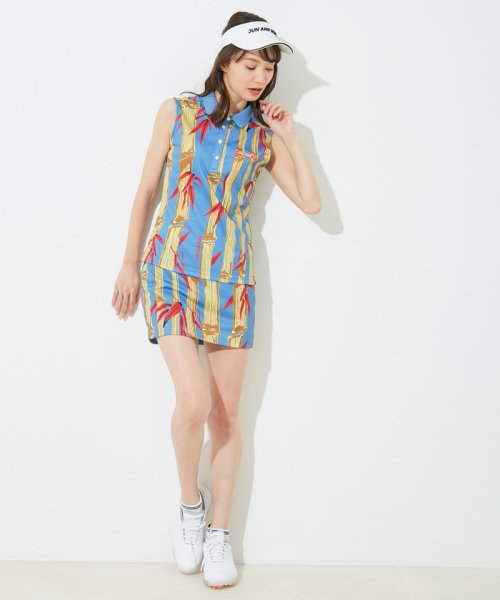 【セットアップ対応】【UV】【吸水速乾】バンブー柄プリントタイトスカート 人気・おすすめ｜使いやすい・旅行におすすめ 品質保証 全国発送 日本国内発送・最短翌日お届け