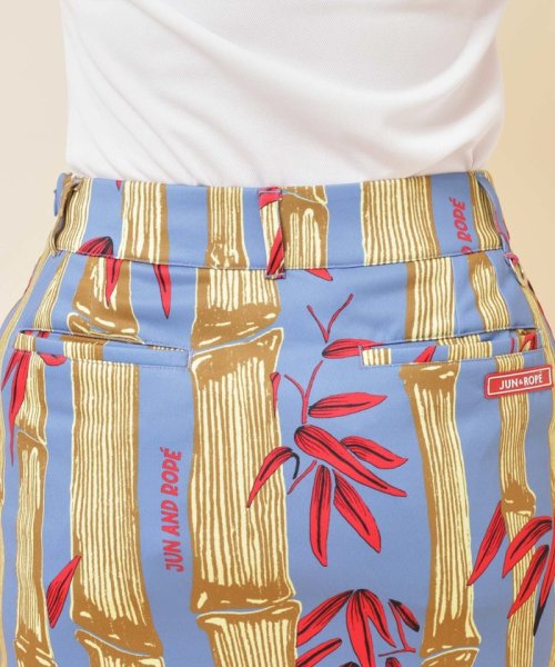 【セットアップ対応】【UV】【吸水速乾】バンブー柄プリントタイトスカート 人気・おすすめ｜使いやすい・旅行におすすめ 品質保証 全国発送 日本国内発送・最短翌日お届け