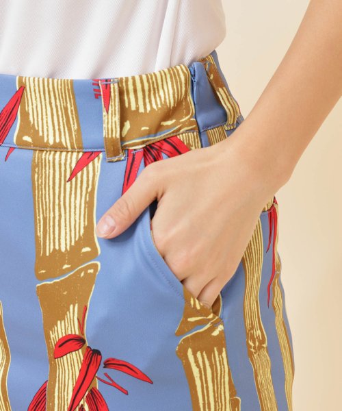 【セットアップ対応】【UV】【吸水速乾】バンブー柄プリントタイトスカート 人気・おすすめ｜使いやすい・旅行におすすめ 品質保証 全国発送 日本国内発送・最短翌日お届け