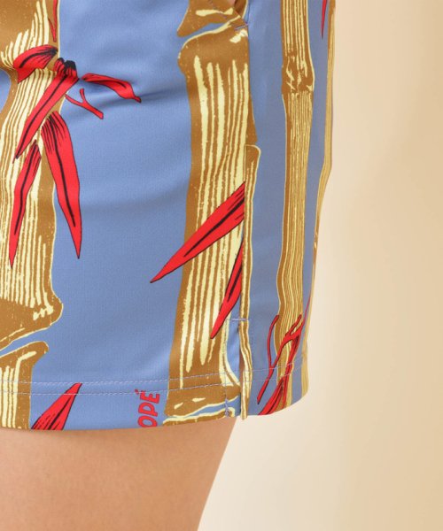 【セットアップ対応】【UV】【吸水速乾】バンブー柄プリントタイトスカート 人気・おすすめ｜使いやすい・旅行におすすめ 品質保証 全国発送 日本国内発送・最短翌日お届け