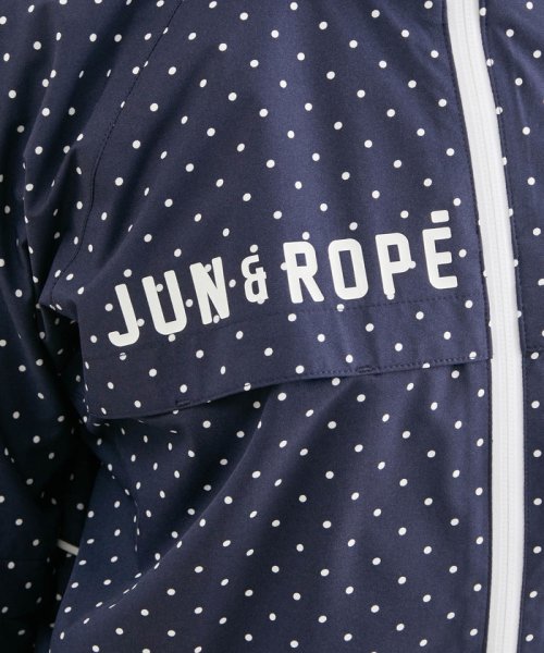 JUN and ROPE(ジュン＆ロペ)/【耐水圧】【透湿性】袖取り外し2WAYレインブルゾン/img16