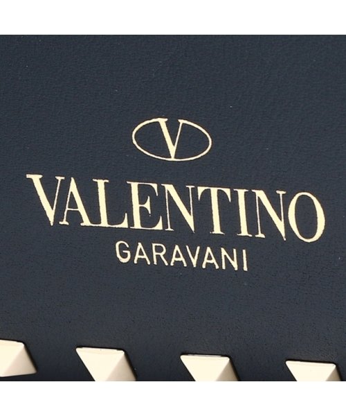 Valentino Garavani(ヴァレンティノ ガラヴァーニ)/ヴァレンティノ ポーチ クラッチバッグ スタッズ リストレット ネイビー レディース VALENTINO GARAVANI QW2B0147BOL M30/img08