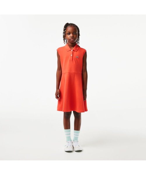 LACOSTE KIDS(ラコステ　キッズ)/GIRLS ノースリーブポロドレス/img01