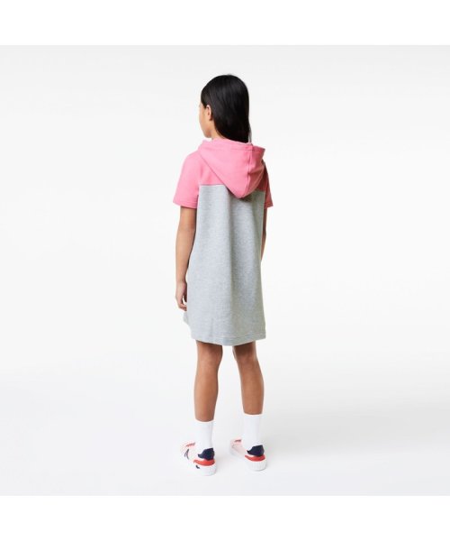 LACOSTE KIDS(ラコステ　キッズ)/GIRLS グラフィックプリントフーディードレス/img02