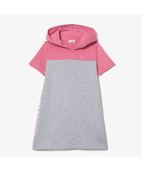 LACOSTE KIDS(ラコステ　キッズ)/GIRLS グラフィックプリントフーディードレス/img03