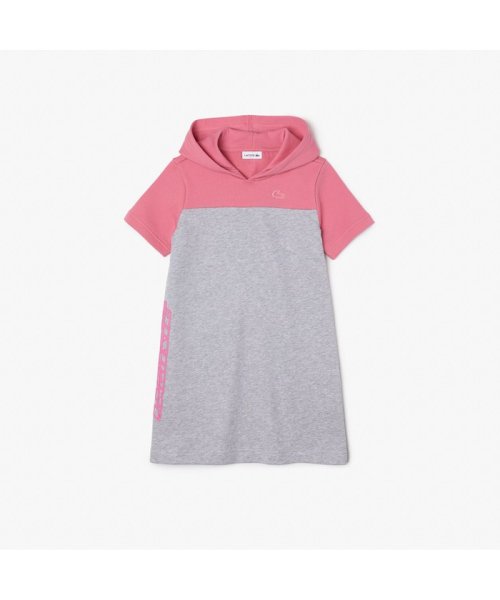 LACOSTE KIDS(ラコステ　キッズ)/GIRLS グラフィックプリントフーディードレス/img04