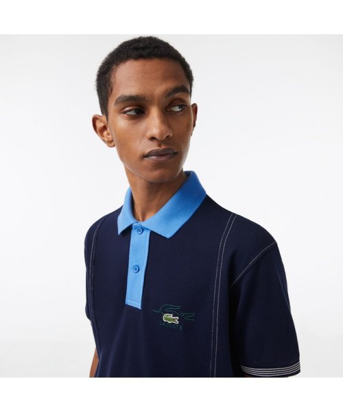 LACOSTE Mens(ラコステ　メンズ)/カラー配色切り替えポロシャツ/img06