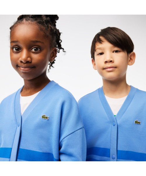 LACOSTE KIDS(ラコステ　キッズ)/BOYS ボーダースウェットカーディガン/img01