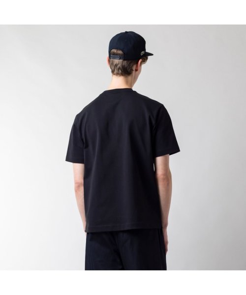 LACOSTE Mens(ラコステ　メンズ)/ヘビーウェイトブランドネーム ラバープリント ロゴ半袖Tシャツ/img10